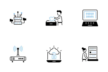 Cloud Network Icon Pack