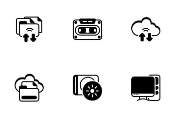 Data Storage Icon Pack