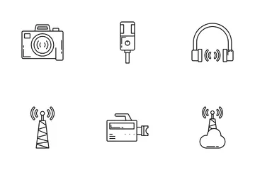 Live Streaming Icon Pack