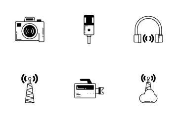 Live Streaming Icon Pack