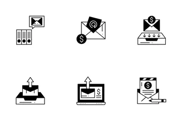 Mail Business Icon Pack
