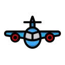 Free Transport Transportation Plane Icon