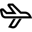 Free Aeroplane Airplane Flight Icon