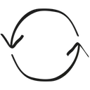 Free Arrows Backup Circle Icon