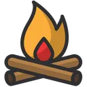 Free Bonfire Fire Flame Icon