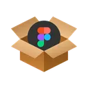 Free Figma Isometric Box Icon