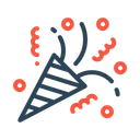 Free Event Celebration Decoration Icon