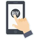 Free Mobile Online Store Icon