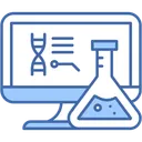 Free Science Lab Chemistry Biology Icon