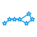 Free Star Pattern Galaxy Icon