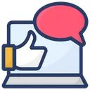 Free Positive Interaction Appreciation Customer Rating Icon