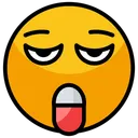 Free Smiley Emoticon Puking Emoji Icon