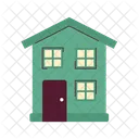 2 storey house  Icon