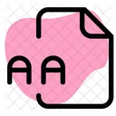Aa File Audio File Audio Format Icon