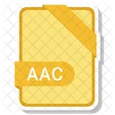 Aac File Document Icon