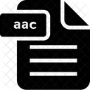 Aac File Paper Icon