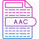Aac Audio Compressed Icon