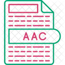 Aac Audio Compressed Icon
