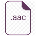 Aac File Document Icon
