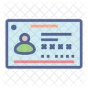 Aadhar Card Driving Icon
