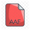 Aaf Video File Icon