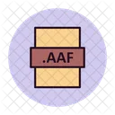 File Type Aaf File Format Icon