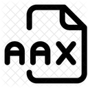 Aax File Audio File Audio Format Icon