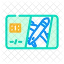 Airline Miles Bank Icon