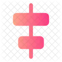 Align Horizontal Center  Icon