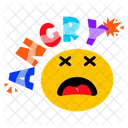 Angry Word  Icon