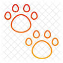 Animal Foot Paw Print Dog Paw Icon