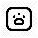 Animal Paw Paw Print Cat Paw Icon