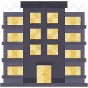 Apartment Compact Living City View Icon
