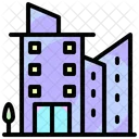 Estate Apartments Real Icon