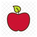 Apple Fruit Healthy Food Icon