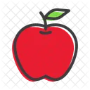 Apple Fruit Autumn Icon