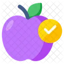 Apple Fruit Edible Icon