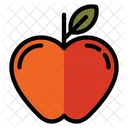 Apple Fruit Organic Icon