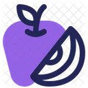 Apple Slice Fruit Icon