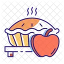 Apple Pie Pie Food Icon