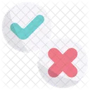 Approved and rejected  Icon