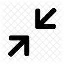 Arrows Close Full Screen Icon