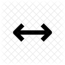 Arrows Width Scale Icon