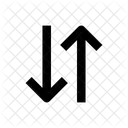 Arrows Down Top Icon