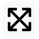 Arrows Move Resize Icon