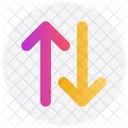 Arrows Transaction Up Icon