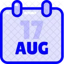 August calendar  Icon