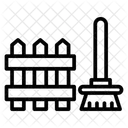 Backyard Cleaning  Icon