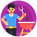 Barbecue Barbecue Grill Cooking Meal Icon