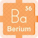 Barium Preodic Table Preodic Elements Icon